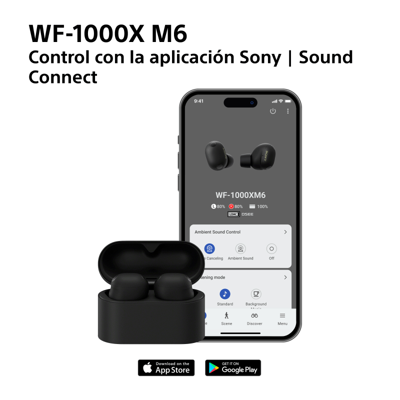 Sony AUDÍFONOS INALÁMBRICOS CON NOISE CANCELLING XM6BZ
